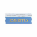 Emeritus Award Ribbon w/ Gold Foil Print (4"x1 5/8")